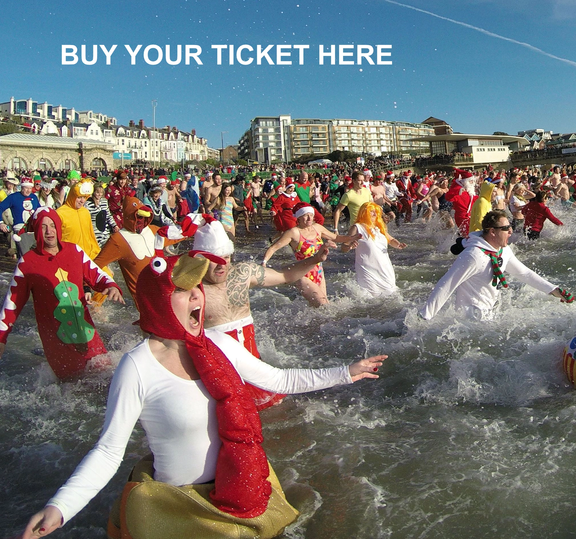 White Christmas Dip Ticket